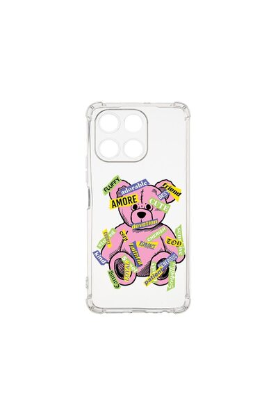 bestcase Θήκη για Honor 200 Smart, Αντικραδασμική 1.5MM, Αμούρ με σχέδιο Αρκο...