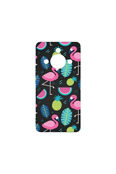 bestcase Тънък силиконов калъф 0.8ММ, съвместим с Honor X50, Фламинго, Защита...