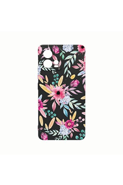 bestcase Husa Silicon, Compatibila Cu Motorola Edge 30 Fusion, Happy Flowers,...