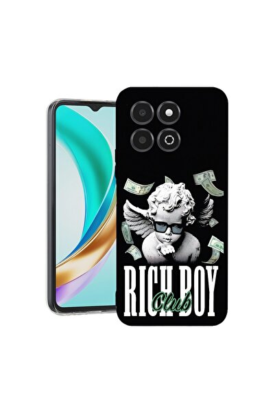 bestcase Διαφανής Λεπτή Θήκη Σιλικόνης Συμβατή με Honor X6c, Rich Boy Club, 3...