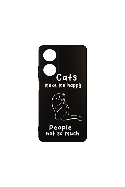 bestcase ¬Æ Husa Slim Silicon pentru OPPO A38 / A18, Cats And People, 1714545...