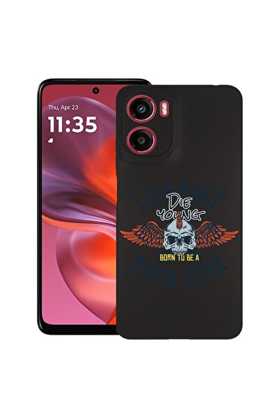 bestcase ¬Æ Husa pentru Motorola Moto E15 / Moto G05, Rock Star, Slim Silicon...