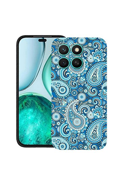 bestcase ¬Æ Husa TPU Ultra Slim Compatibil cu Honor X6c, cu Design Blue Non-f...