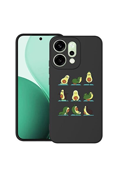 bestcase Θήκη για OPPO Reno14 5G με σχέδιο Αβοκάντο Γιόγκα, TPU Ματ Εξαιρετικ...