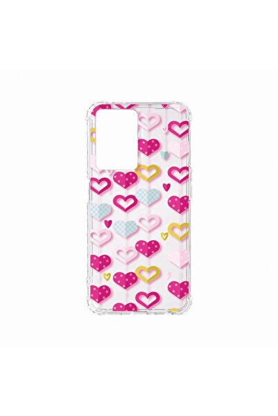 bestcase Αντικραδασμική Θήκη, Συμβατή με OPPO A57, Σχέδιο Χαριτωμένες Καρδιές...