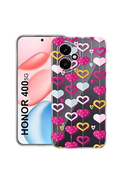 bestcase Διαφανής Θήκη Σιλικόνης για Honor 400, Χαριτωμένες Καρδιές, 2036423 ...