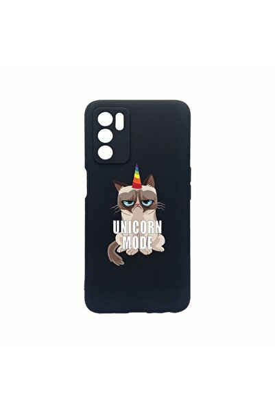 bestcase Husa Silicon, Compatibila Cu Oppo A16s, Grumpy Unicorn Mode, Reziste...