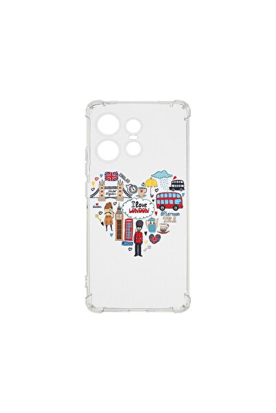 bestcase ¬Æ Husa Anti Shock 1.5MM, Compatibila Cu Motorola Edge 50 Pro, I Lov...