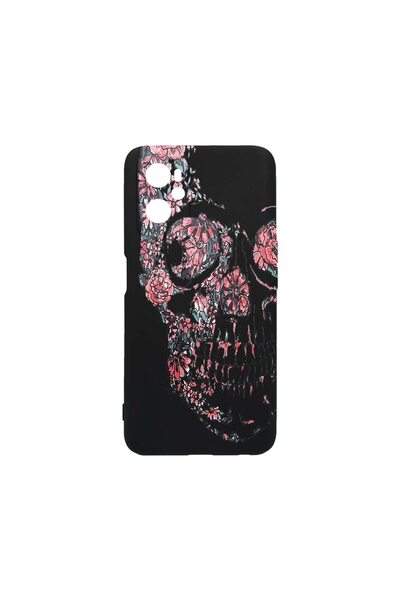 bestcase Slim SIlicon 0.8MM Case, Compatible with OPPO K10 4G, Skull, Wear-Re...