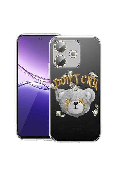 bestcase Прозрачен силиконов калъф за OPPO A5 Pro 5G, Мече Милионер, 2042415 ...