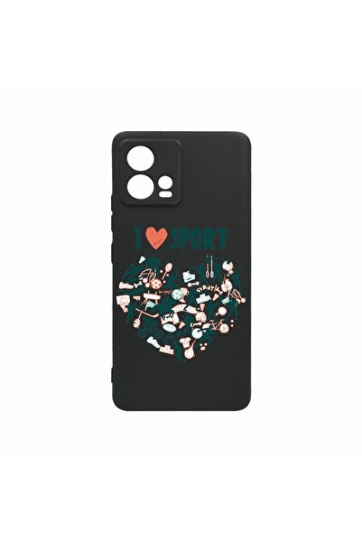 bestcase Husa Silicon, Compatibila Cu Motorola Edge 30 Fusion, I Love Sport, ...