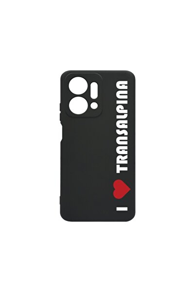 bestcase Θήκη Σιλικόνης Premium Λεπτή 1.2MM, Συμβατή με Honor X7a, I Love Tra...