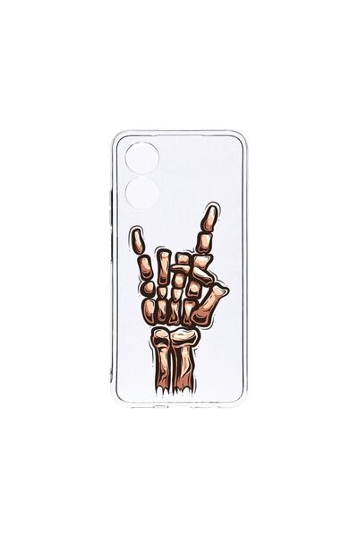 bestcase Husa BestCase¬Æ Clear Silicon 2MM, Compatibila Cu OPPO A17, Skeleton...