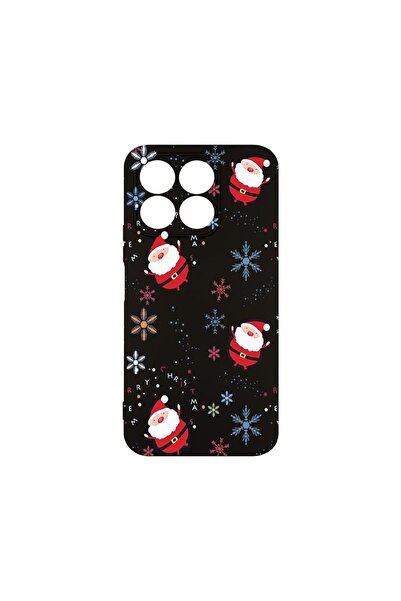 bestcase Husa BestCase¬Æ Premium Silicon, Compatibila Cu Honor X8B, Xmas - Sa...