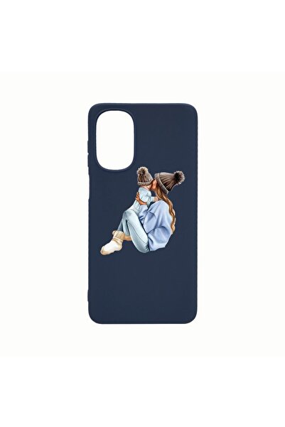 bestcase Силиконов калъф, съвместим с Motorola Moto G62 5G, Майка на момченце...