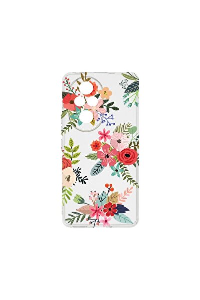 bestcase ¬Æ Husa Clear Silicon 2MM, Compatibila Cu Honor 200, Flowers, Antiso...