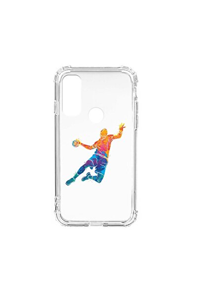 bestcase Husa Anti Shock Silicon Compatibila cu Motorola Moto E40, Handball C...