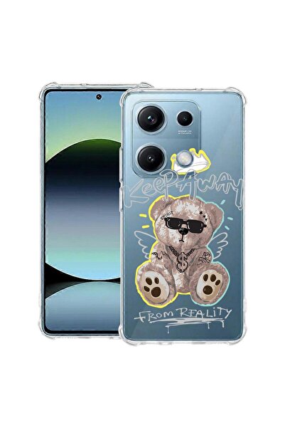 bestcase ¬Æ Husa Anti Shock pentru OPPO Reno13 cu Design Teddy Bear Keep Away...