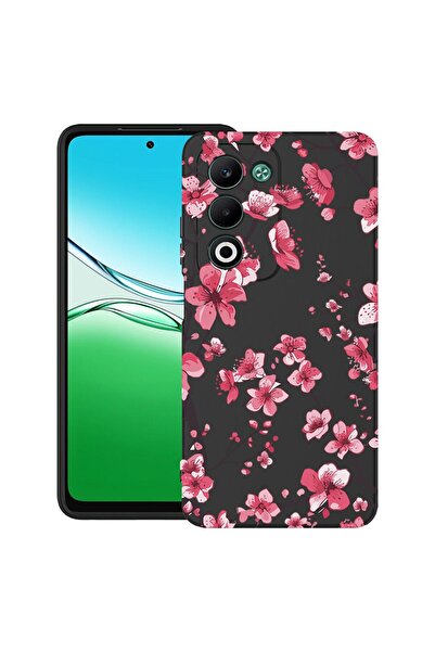 bestcase ¬Æ Husa TPU Ultra Slim Compatibila cu OPPO A5, Floral - Cherry Bloss...