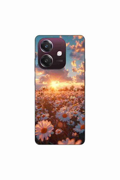 OEM Husa compatibila cu Oppo A60 5G Silicon Gel Tpu Model Rasarit cu Flori