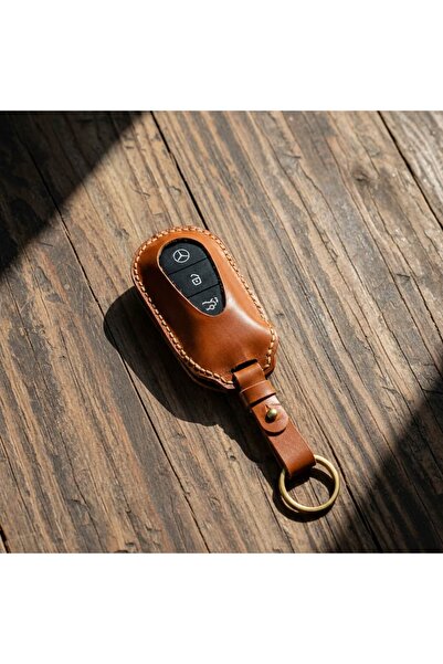 Minimalim Leather Craft Mercedes E, S Serisi - GLC, EQS, EQE Uyumlu Hakiki De...