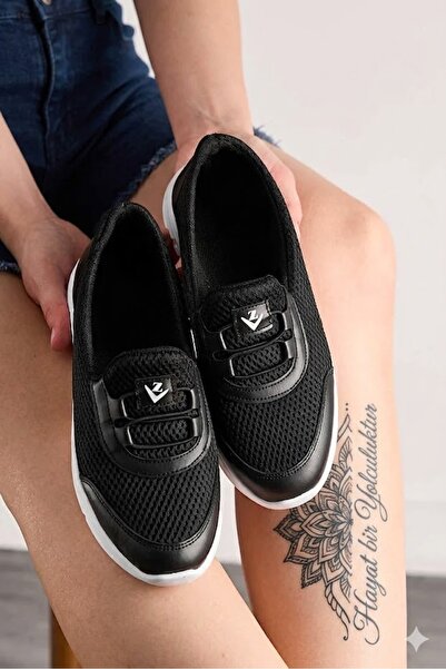 Behtah Kundura Pantofi sport pentru femei, fără șireturi, confortabili, ușori...