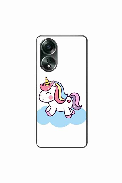 OEM Калъф, съвместим с Oppo A58 4G, силиконов гел TPU, с десен Бебешко пони