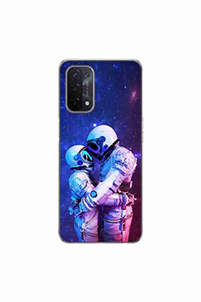 OEM Калъф, съвместим с Oppo A54 5G, A74 5G, от силиконов гел TPU, модел  "Дво...