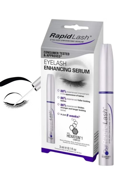 RapidLash مصل تعزيز الرموش (3 مل) |   يعزز الطول والحجم والقوة