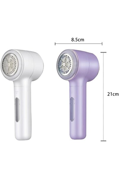 Kemei Rechargeable Fabric Shaver and Lint Remover – Electric Sweater Defuzzer with Stainless Steel Blades, Honeycomb Mesh – Portable Clothes Shaver for Wool, Couch, Curtains, Blankets – KM-165
