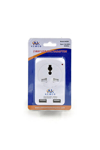 AK Multi-Plug Adapter Extension Socket