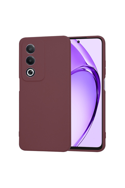 Techsuit Husa pentru Oppo A80 5G, SoftFlex, protectie antisoc, bordo