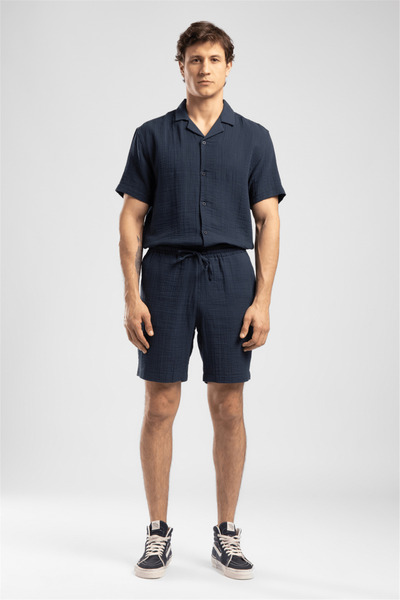 Lee Cooper Bosea Men's Regular Fit Shorts Blue