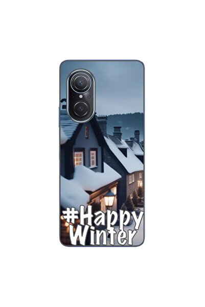 OEM Husa compatibila cu Huawei Nova 9 SE Silicon Gel Tpu Model Happy Winter