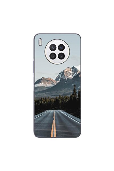 OEM Husa compatibila cu Huawei Nova 8i Silicon Gel Tpu Model Mountain Road