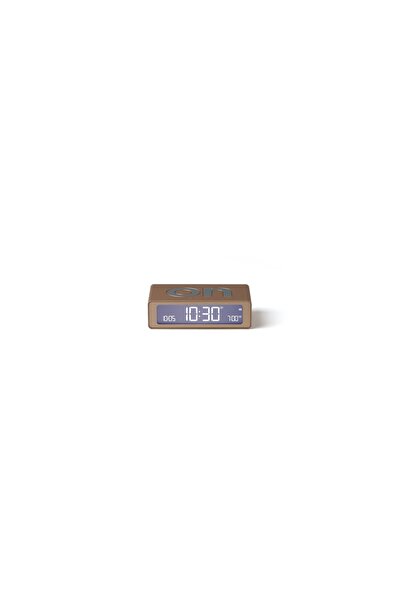 Lexon Flip Mini Şarj Edilebilir Alarm Saat Dore