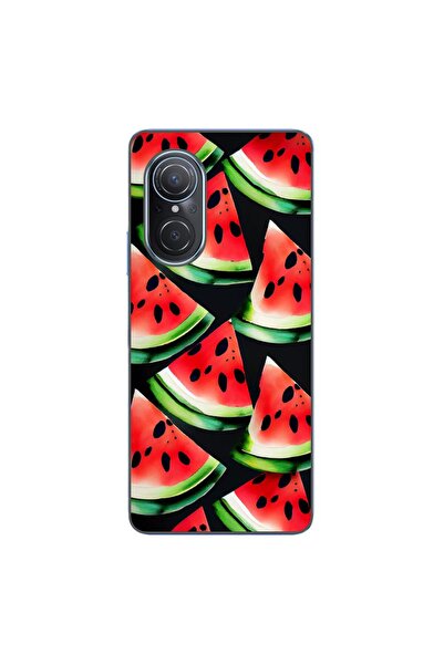 OEM Husa compatibila cu Huawei Nova 9 SE Silicon Gel Tpu Model Watermelon Slices