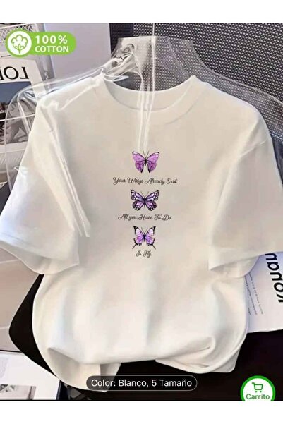 bellanova Unisex Oversize T-shirt με στάμπα Streetwear Άνετη εφαρμογή Daily P...