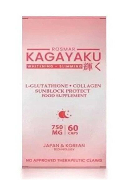 ROSMAR Kagayaku Whitening and Slimming Food Supplement 60 Capsules