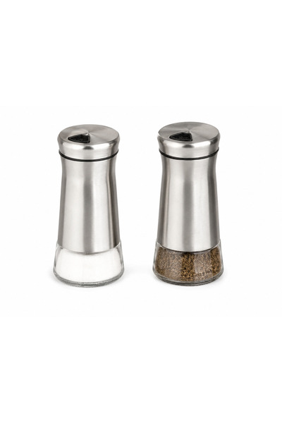 OEM Set de 2 râșnițe de sare și piper din sticlă, 120ml