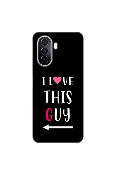 OEM Θήκη συμβατή με Huawei Nova Y70, από σιλικόνη gel TPU, με σχέδιο Ζευγάρια...