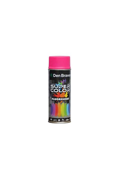 Den Braven Vopsea spray fluorescentă, 400 ml, roz / D43940002