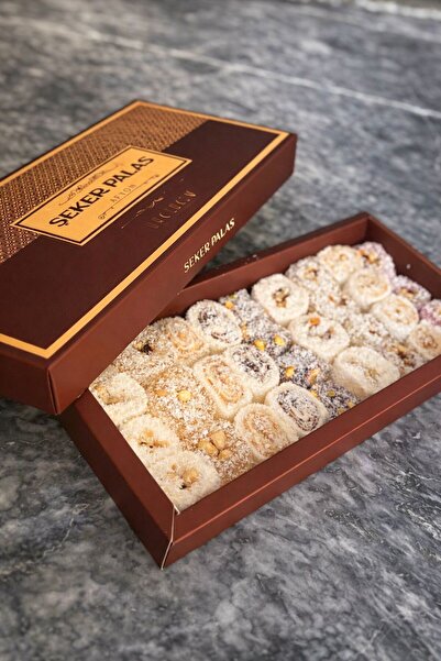 ŞEKER PALAS AFYON Premium Karışık Afyon Lokumu 500GR - Lüks Gurme Özel Kutulu...