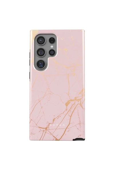 BURGA Husa Dual Layer Peachy Gold Samsung Galaxy S24 Ultra
