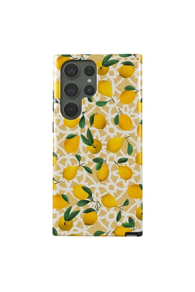 BURGA Husa Dual Layer Lemon Juice Samsung Galaxy S23 Ultra