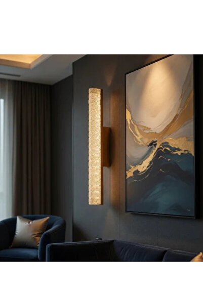 janalightings Anara Crystal Wall Art - with Precise Vertical Design