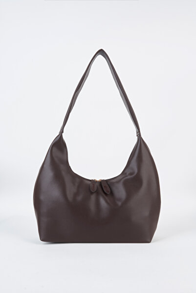 Vivaq Women's Nazen Bitter Brown Medium Size Suede Zipper Closure Handbag and...