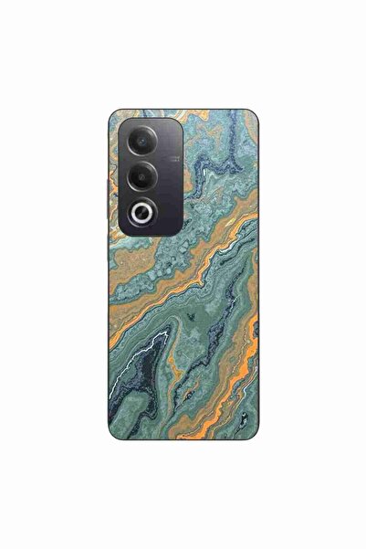 OEM Husa compatibila cu Oppo A80 Silicon Gel Tpu Model Forest Flame Marble