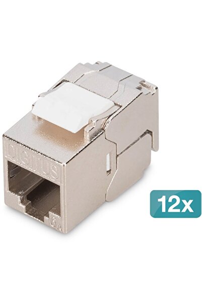 Digitus Keystone Cat6A ecranat 12 bucăți. unelte pentru