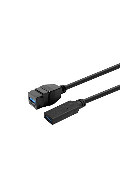 VivoLink Keystone Negru USB3,0 A-Female la USB3,0 A-Male